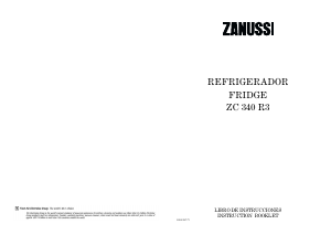 Manual Zanussi ZC340R3 Refrigerator