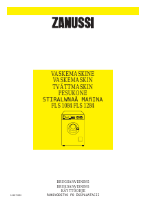 Bruksanvisning Zanussi FLS 1284 Vaskemaskin