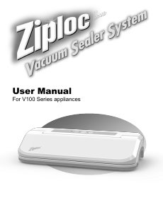 Manual Ziploc V100 Vacuum Sealer