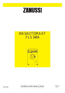Handleiding Zanussi FLS 1484 Wasmachine