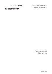 Bedienungsanleitung Electrolux TWSL6E200 Trockner