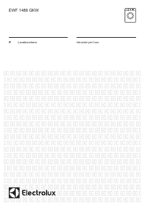 Manuale Electrolux EWF1486GKW Lavatrice