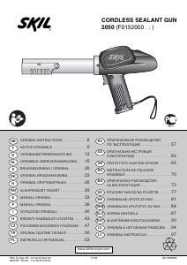 Manuale Skil 2050 AA Pistola sigillante