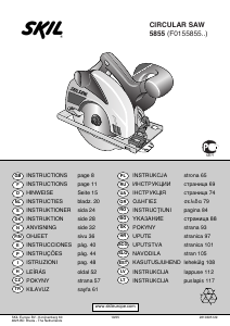 Manual Skil 5855 AE Circular Saw