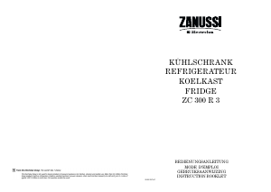 Bruksanvisning Zanussi-Electrolux ZC300R3 Kylskåp