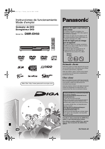 Manual de uso Panasonic DMR-EH50EG Reproductor DVD