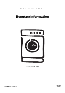 Bedienungsanleitung Electrolux EWF1090 Waschmaschine