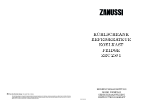 Manual Zanussi ZRC250-1 Refrigerator