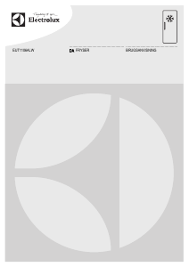 Brugsanvisning Electrolux EUT1106ALW Fryser