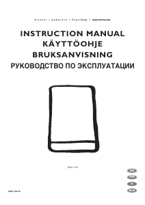 Käyttöohje Electrolux EUU1170 Pakastin
