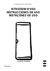 Manuale Electrolux EUC3110AW Congelatore