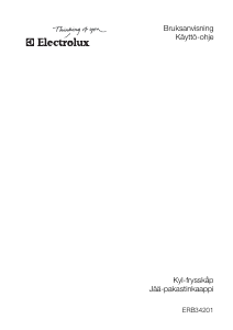 Bruksanvisning Electrolux ERB34201W8 Kyl-frys