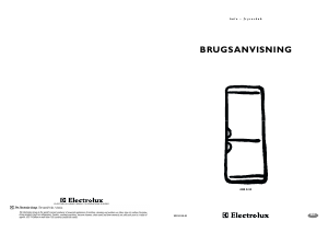 Brugsanvisning Electrolux ERB3223 Køle-fryseskab