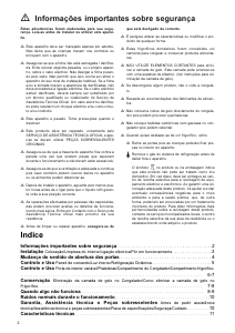 Manual Electrolux ERB3564 Frigorífico combinado