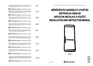 Manuál Electrolux ERB3322 Lednice s mrazákem