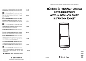 Manuál Electrolux ERB2522 Lednice s mrazákem