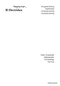 Brugsanvisning Electrolux ERB34400W Køle-fryseskab