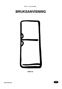 Bruksanvisning Electrolux ERB4106 Kyl-frys