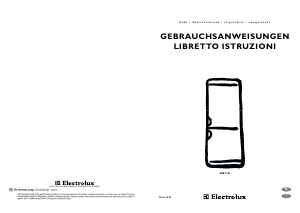 Manuale Electrolux ERB3122 Frigorifero-congelatore