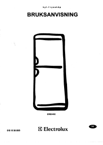 Bruksanvisning Electrolux ERB3402 Kyl-frys