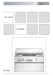 Handleiding Zanussi ZSF6161X Vaatwasser