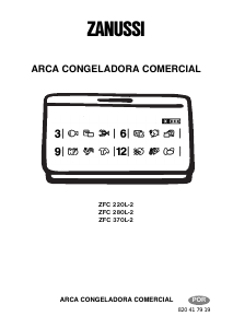 Manual Zanussi ZFC 220L-2 Congelador