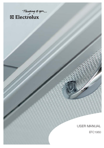 Bruksanvisning Electrolux EFC1060X Köksfläkt