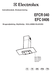 Bruksanvisning Electrolux EFCR040X Köksfläkt