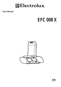 Manual Electrolux EFC008X Cooker Hood