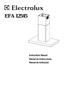 Manual Electrolux EFA12545X Cooker Hood