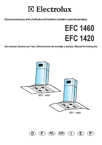 Manual Electrolux EFC1420X Cooker Hood