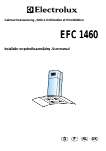Mode d’emploi Electrolux EFC1460X Hotte aspirante