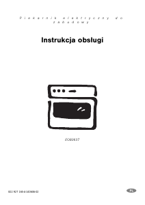 Instrukcja Electrolux EOB3637X Piekarnik
