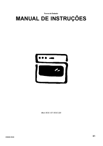 Manual Electrolux EOG220W Forno