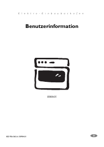Bedienungsanleitung Electrolux EOB3635X Backofen