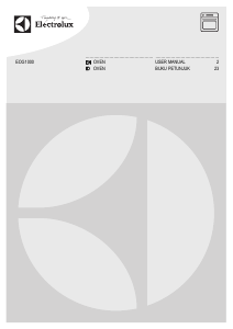 Manual Electrolux EOG1000AOX Oven