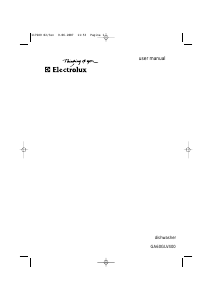 Handleiding Electrolux GA60GLV400 Vaatwasser