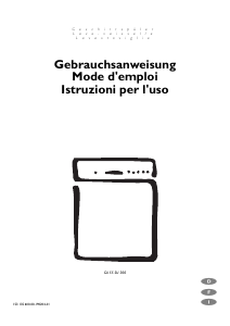 Bedienungsanleitung Electrolux GA55SLI300SW Geschirrspüler