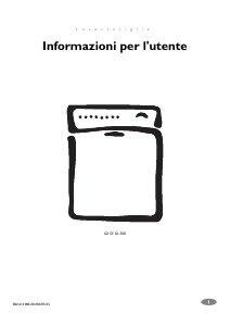 Manuale Electrolux GA55GL200D Lavastoviglie