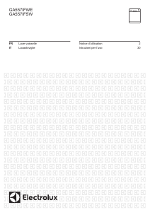 Mode d’emploi Electrolux GA557IFSW Lave-vaisselle