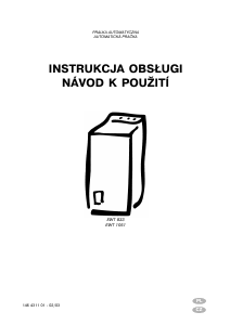 Instrukcja Electrolux EWT1051 Pralka