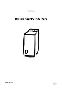 Bruksanvisning Electrolux EWT1020 Tvättmaskin