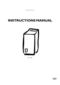 Manual Electrolux EWT1058 Washing Machine