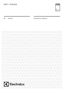 Instrukcja Electrolux EWT11276EW Pralka