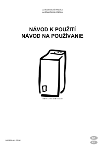 Návod Electrolux EWT1015 Práčka