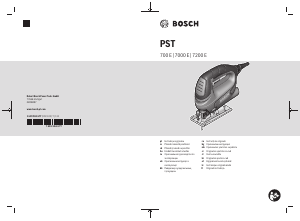 Vadovas Bosch PST 7200 E Pjūklelis