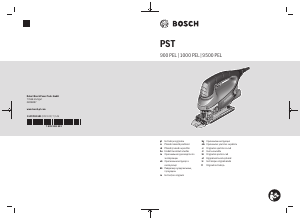 Návod Bosch PST 9500 PEL Lupienková píla