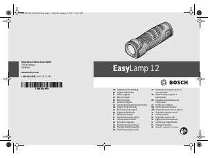 Instrukcja Bosch EasyLamp 12 Latarka