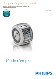 Mode d’emploi Philips AJ3700 Radio-réveil