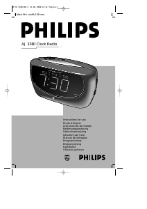 Brugsanvisning Philips AJ3380 Radio-vækkeure
